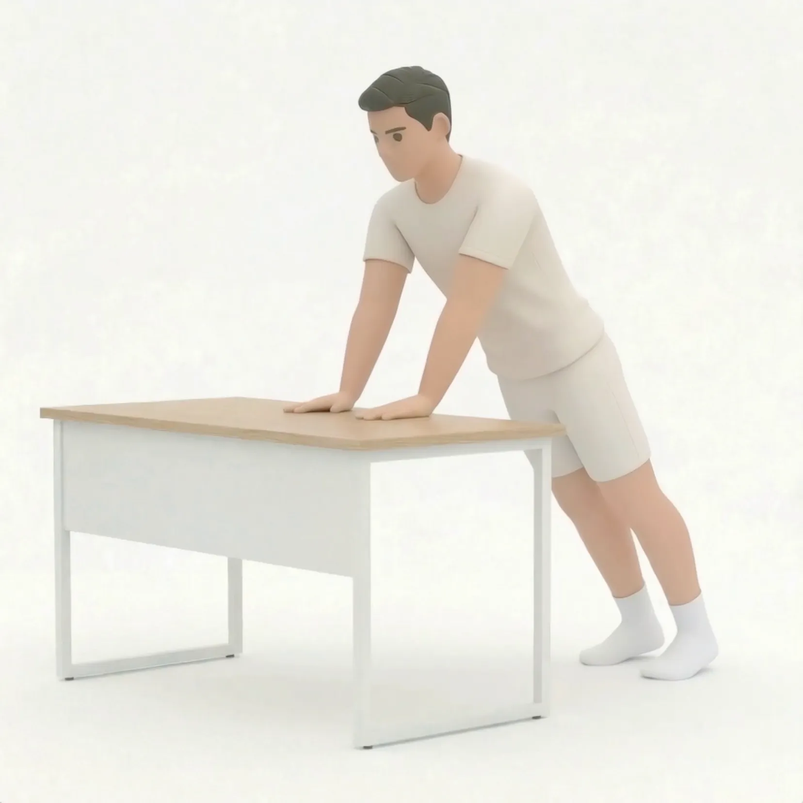 Desk Close Grip PushUps