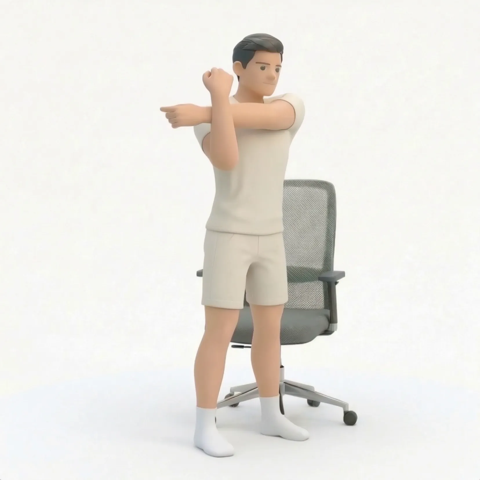 Standing Shoulder Stretch